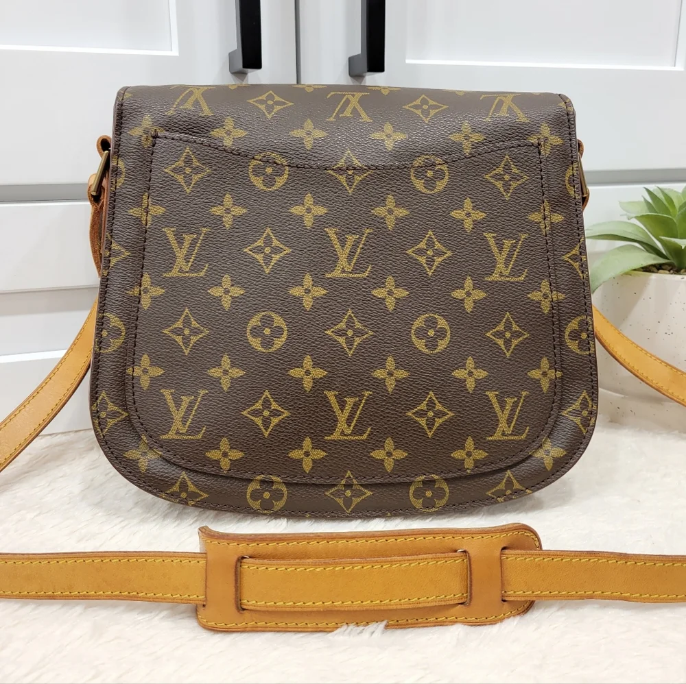 💕DISCONTINUED Crossbody/Shoulder LOUIS VUITTON Saint Cloud GM Monogram